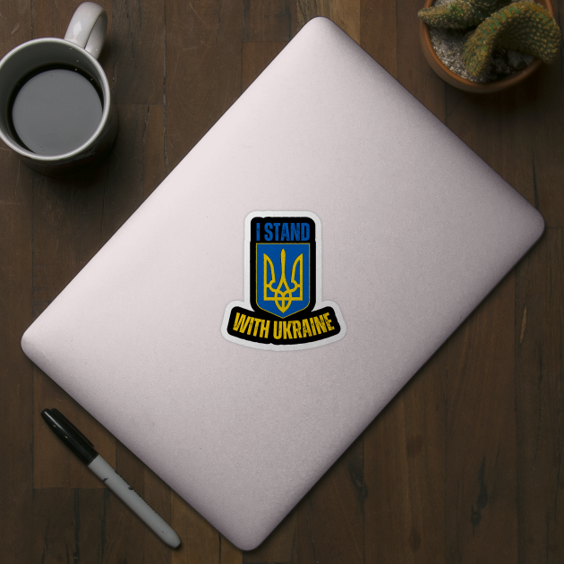 I Stand With Ukraine by Creatifly Graphic Tees